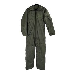 Military Coveralls Flyer's CWU-64/P Insulated Aramid Cold Weather Green Size 36R